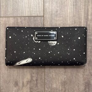 Marc by Marc Jacobs Black and White Speckled Clutch